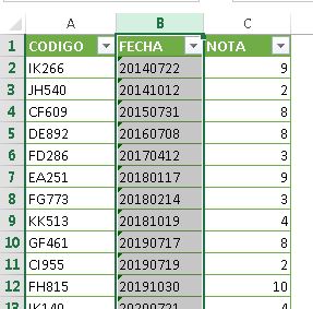 convertir un texto a fecha